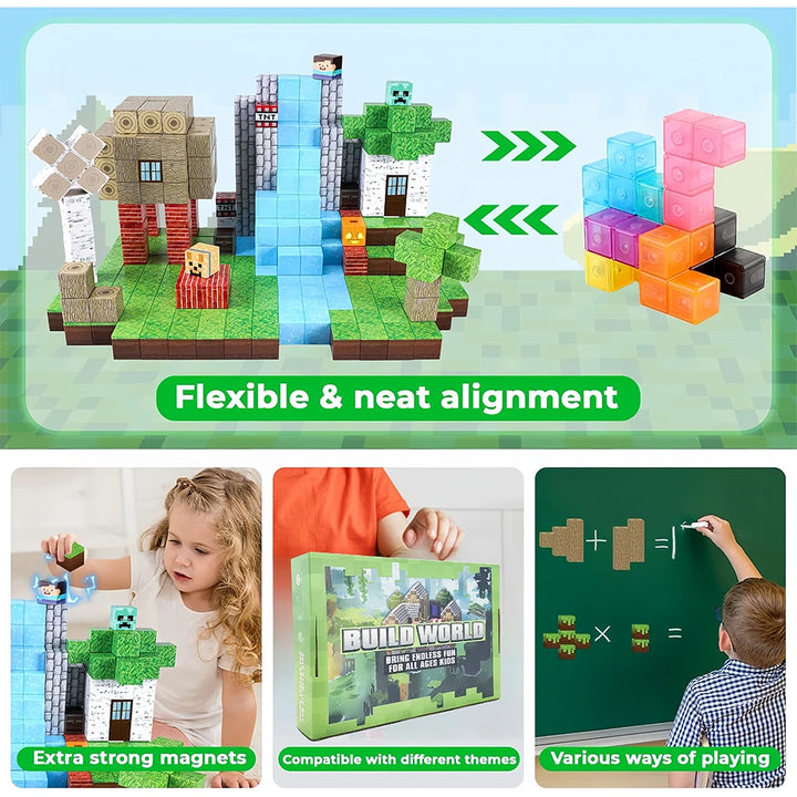 Magnetic Building Blocks Toy