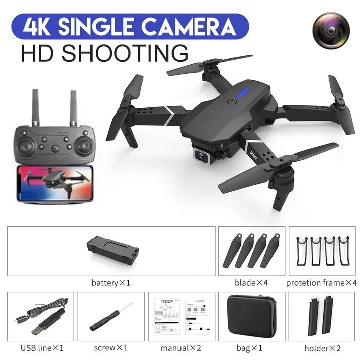 E88Pro Drone with 4K HD Camera and WIFI