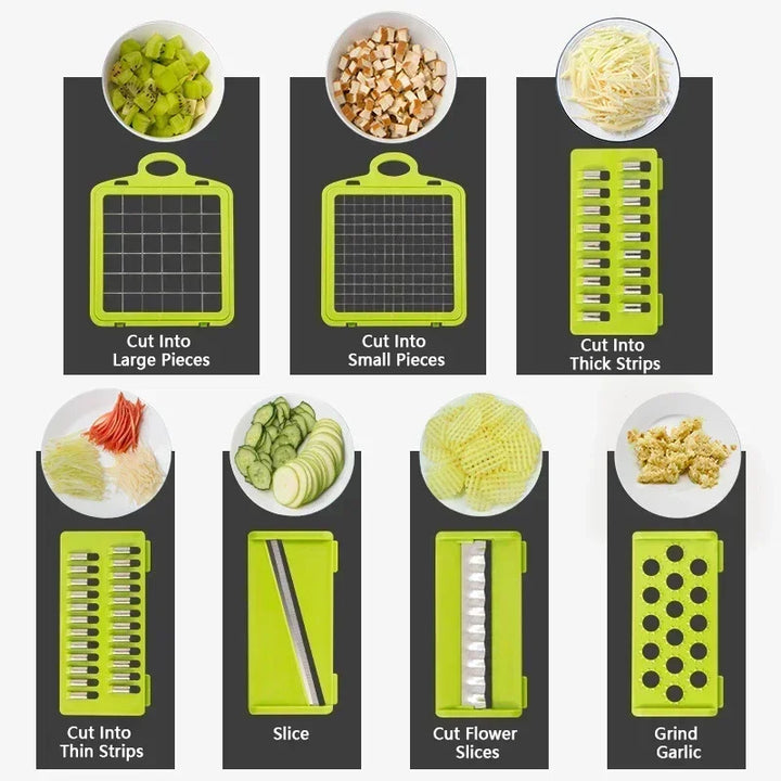 14/16 in 1 Multifunctional Vegetable Chopper