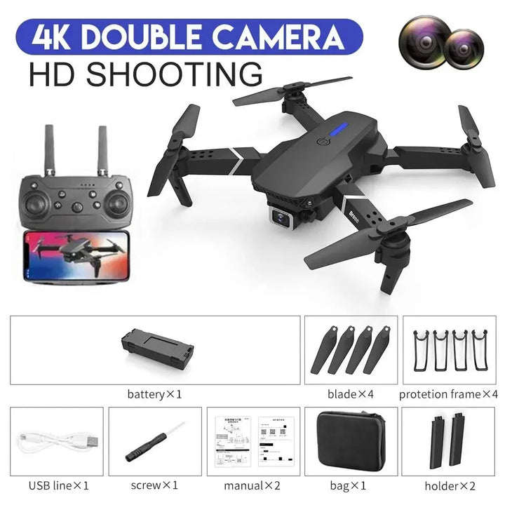 E88Pro Drone with 4K HD Camera and WIFI