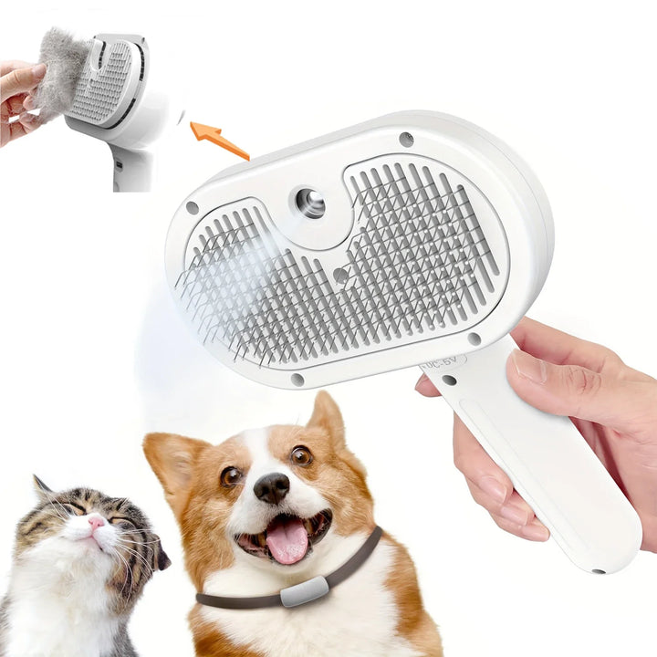 3-in-1 Electric Pet Hair Brush