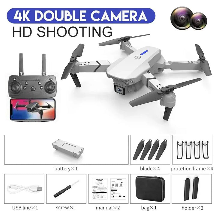 E88Pro Drone with 4K HD Camera and WIFI